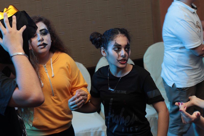 Charite X Besencon Halloween party